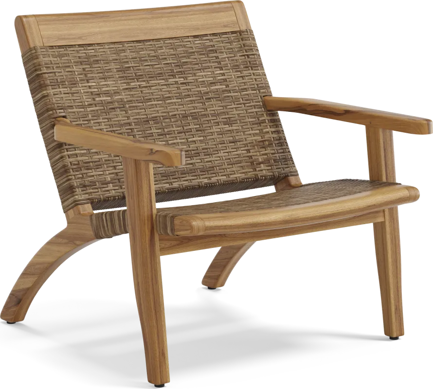 Hagen Teak Outdoor Chat Chair