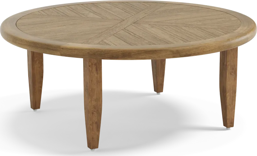 Hagen Teak Outdoor Round Chat Table