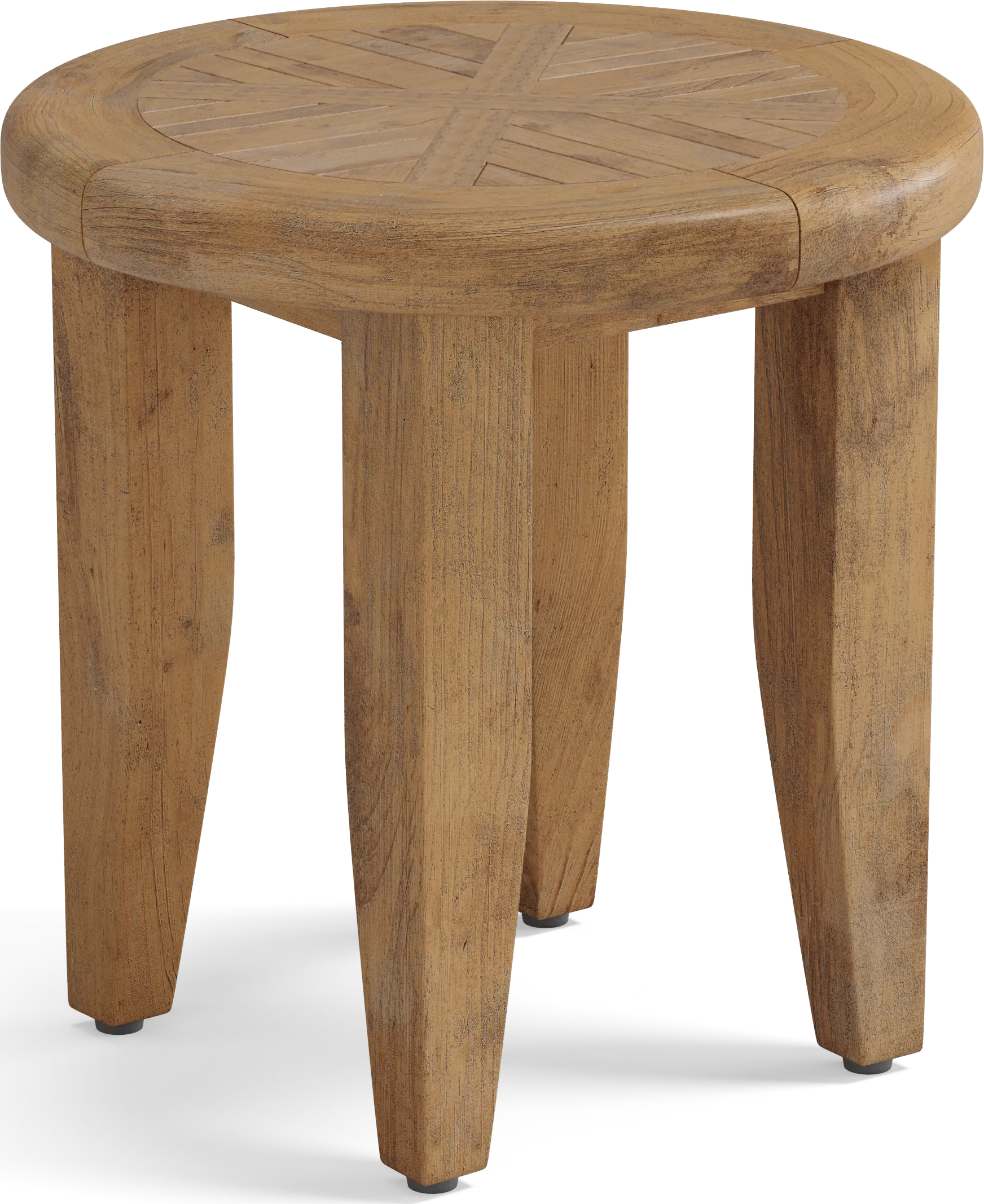 Hagen Teak Outdoor Side Table - Image 1