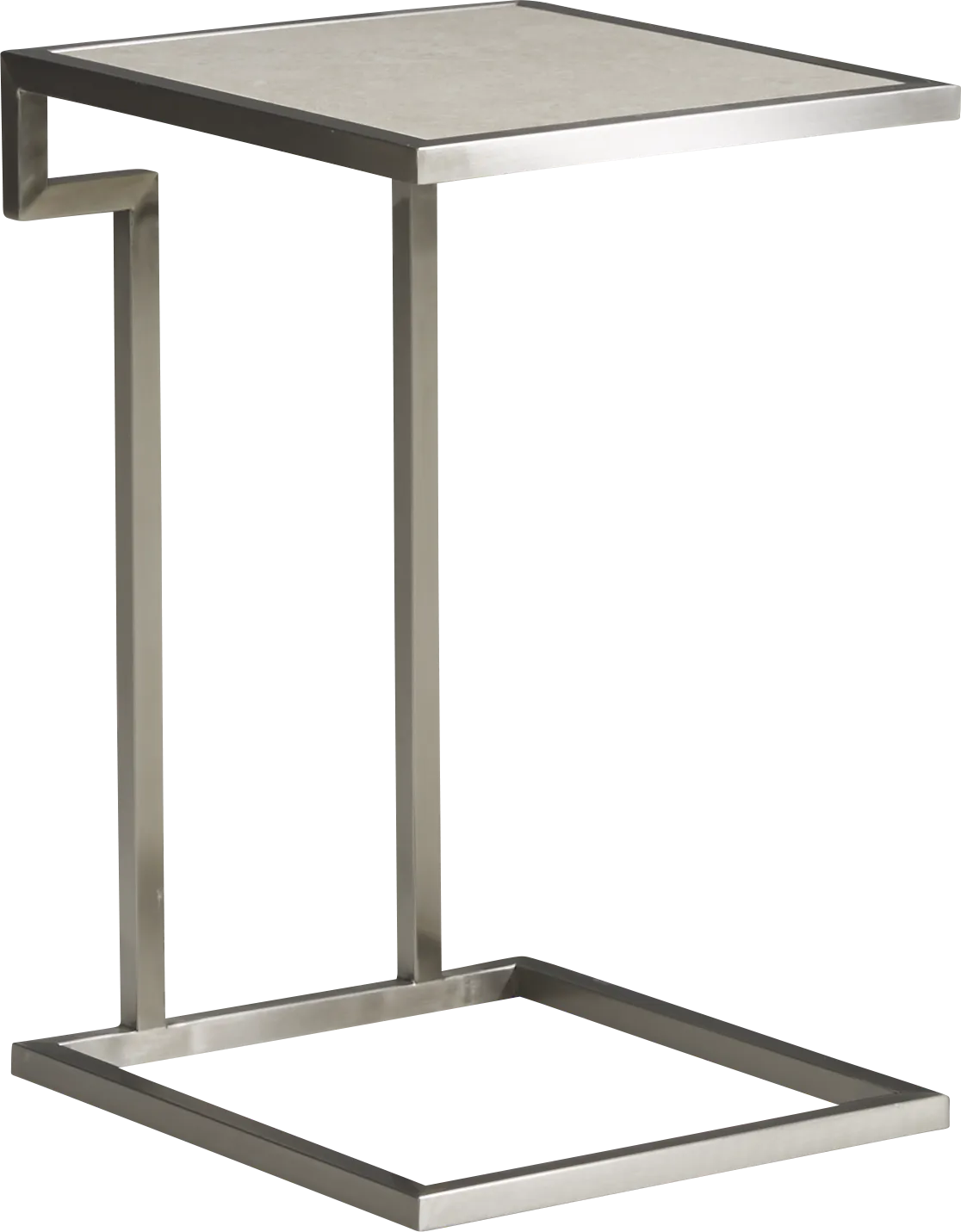 Arniston White Chairside Table - Thumbnail - Image 1