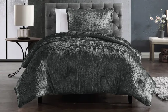 Kids Recine Charcoal Twin Comforter Set