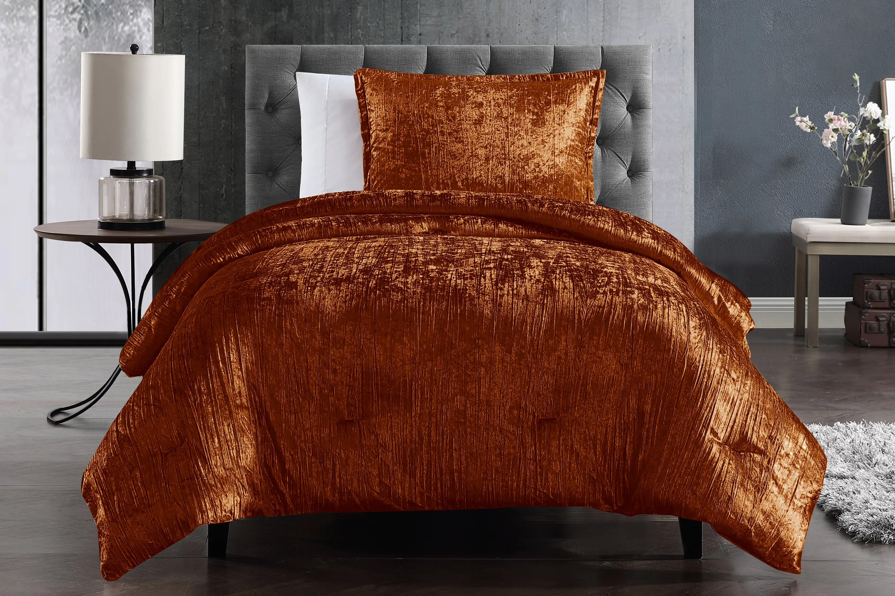 Kids Recine Bronze Twin Comforter Set - Thumbnail - Image 2