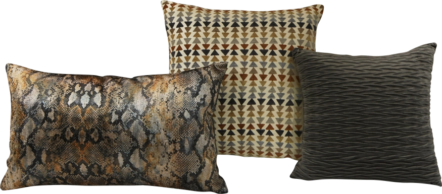 Surhyne Multi 3 Pc Throw Pillow Set