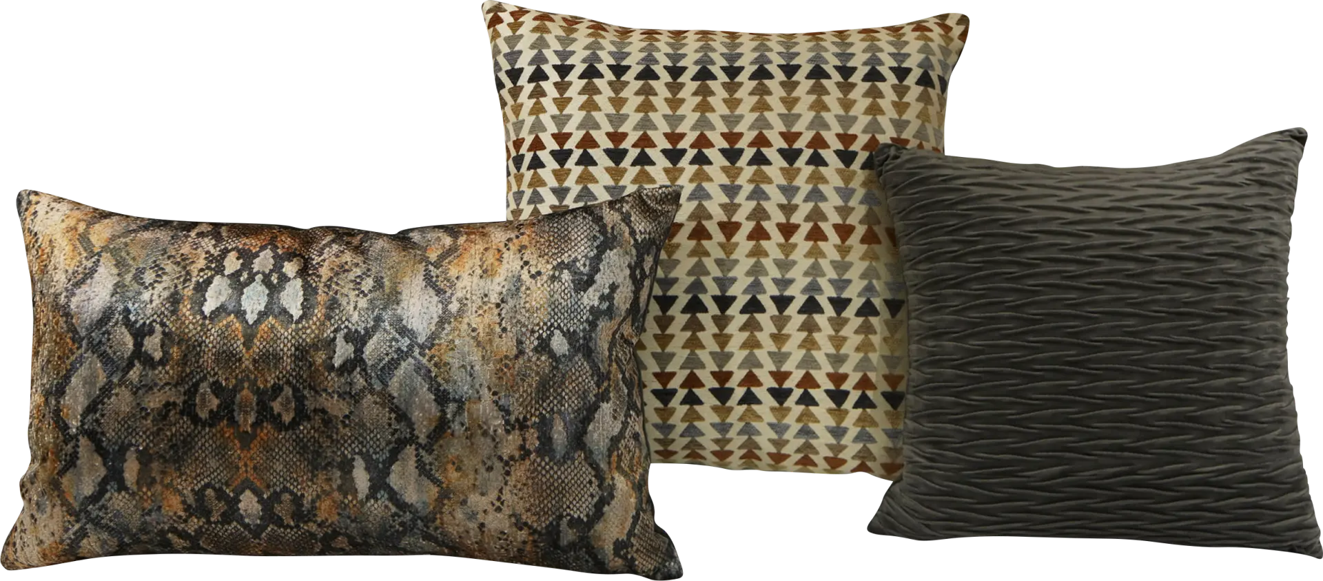 Surhyne Multi 3 Pc Throw Pillow Set