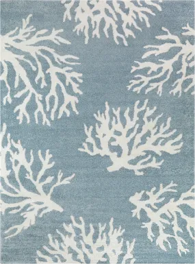 Peavine Teal 7'10 x 10' Rug