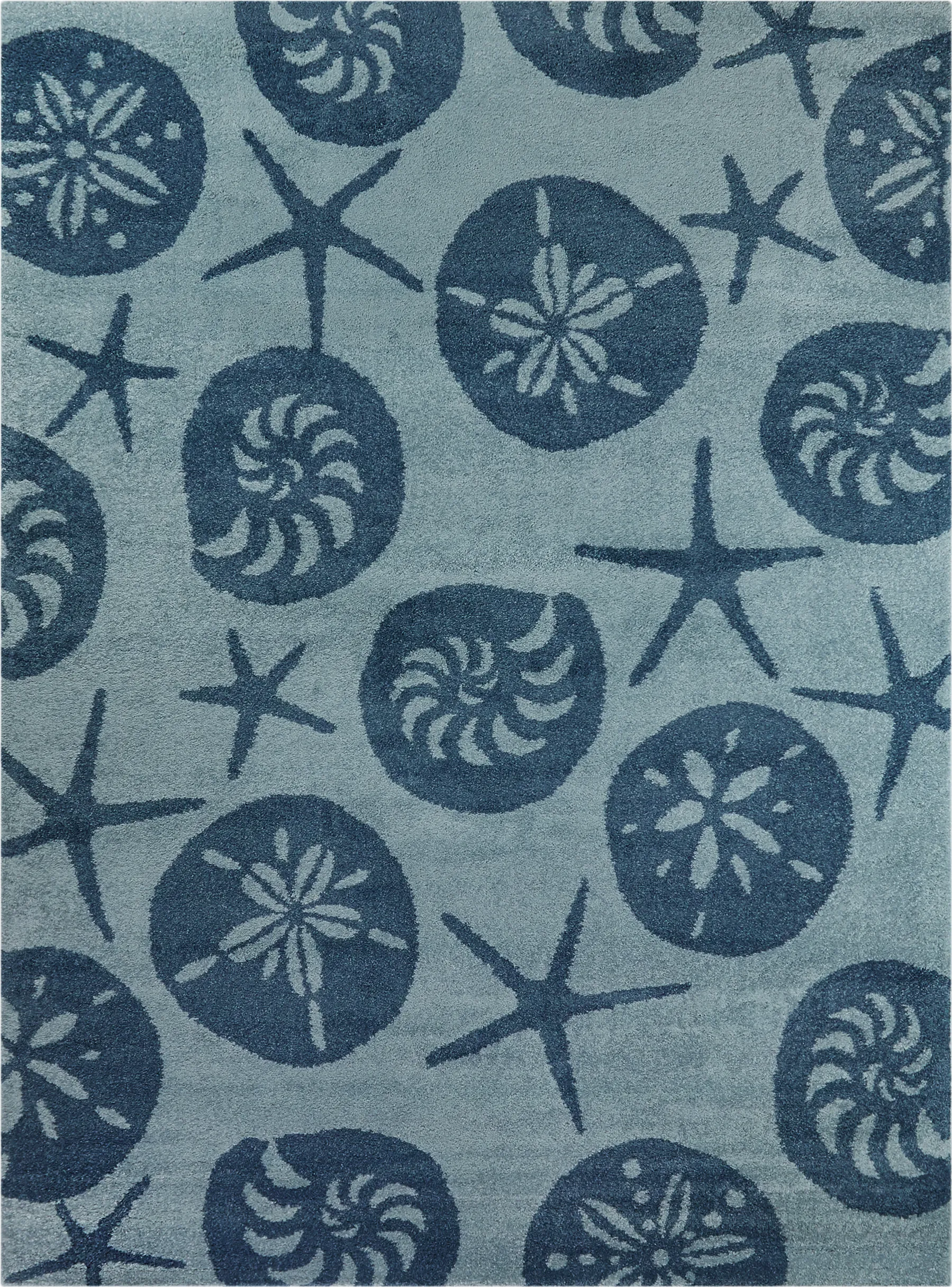 Ladovie Navy 7'10 x 10' Rug - Image 1