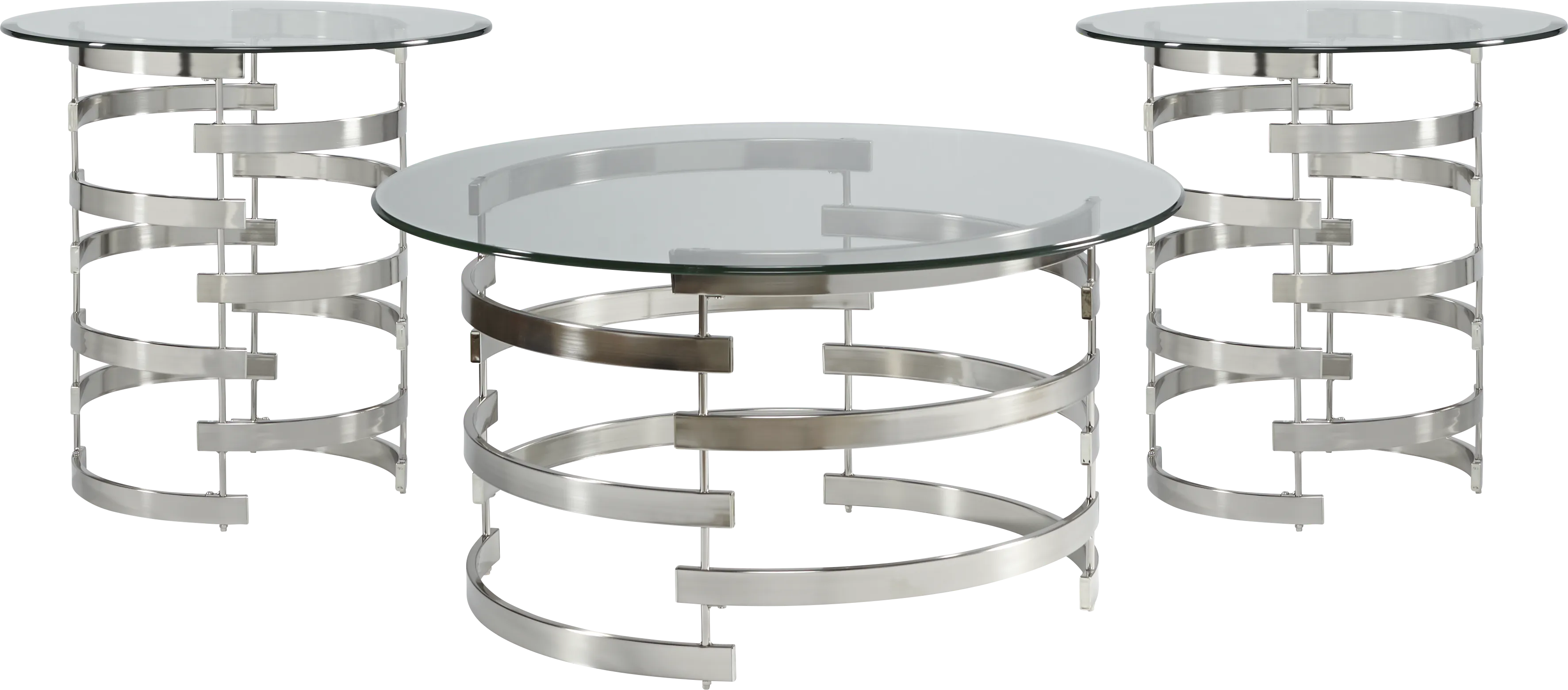 Baylor Metal 3 Pc Table Set - Thumbnail - Image 1
