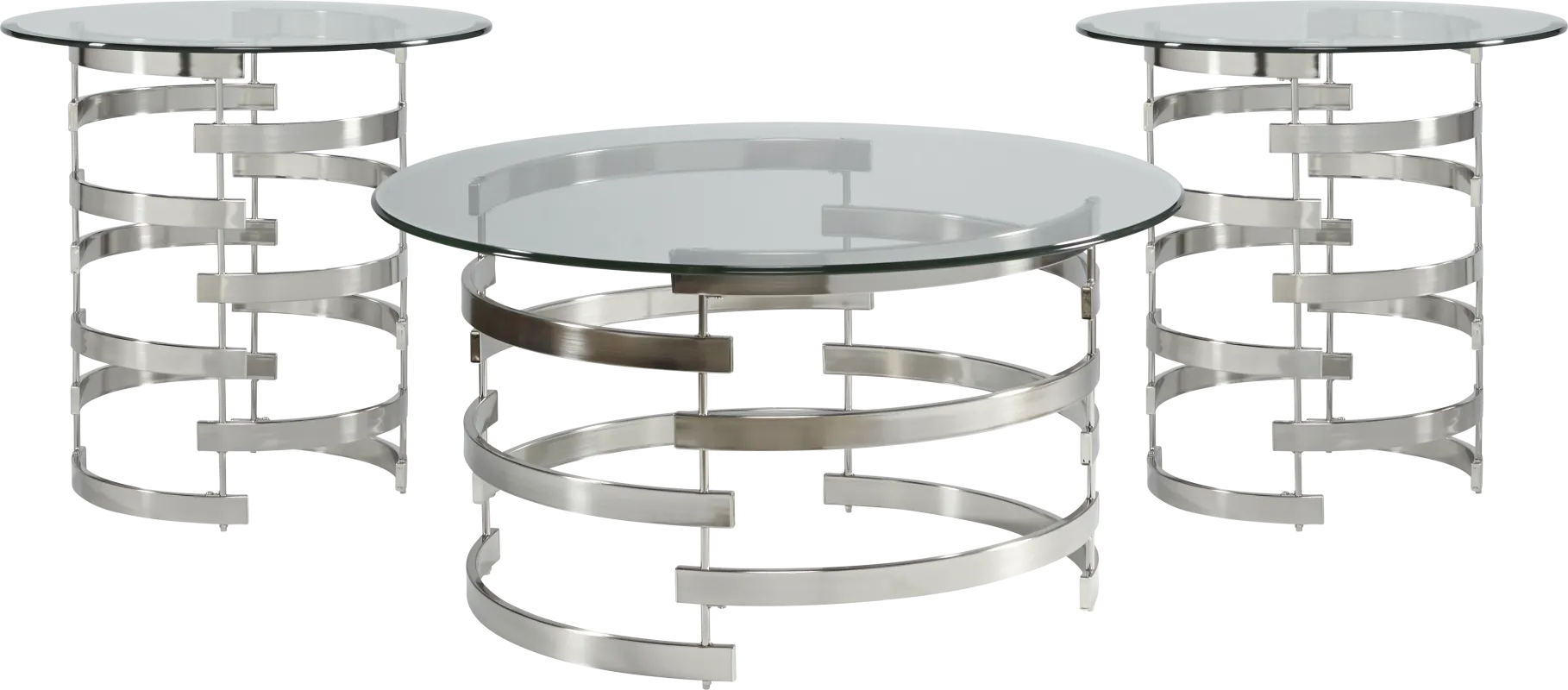 Baylor Metal 3 Pc Table Set