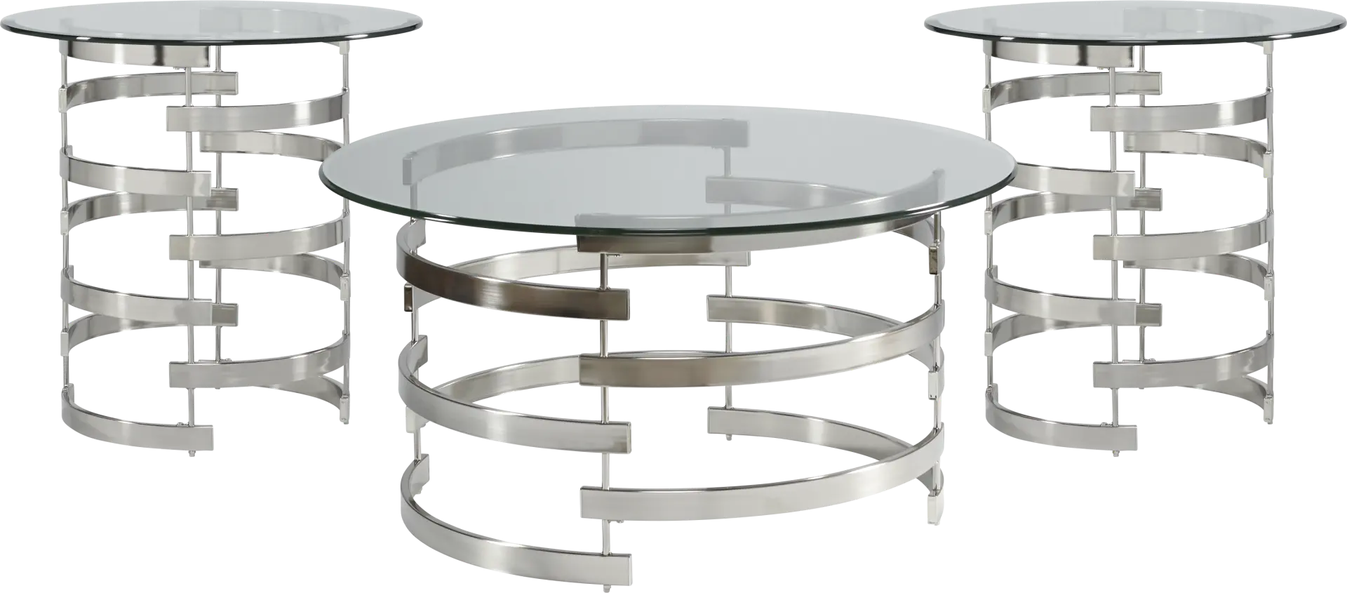 Baylor Metal 3 Pc Table Set
