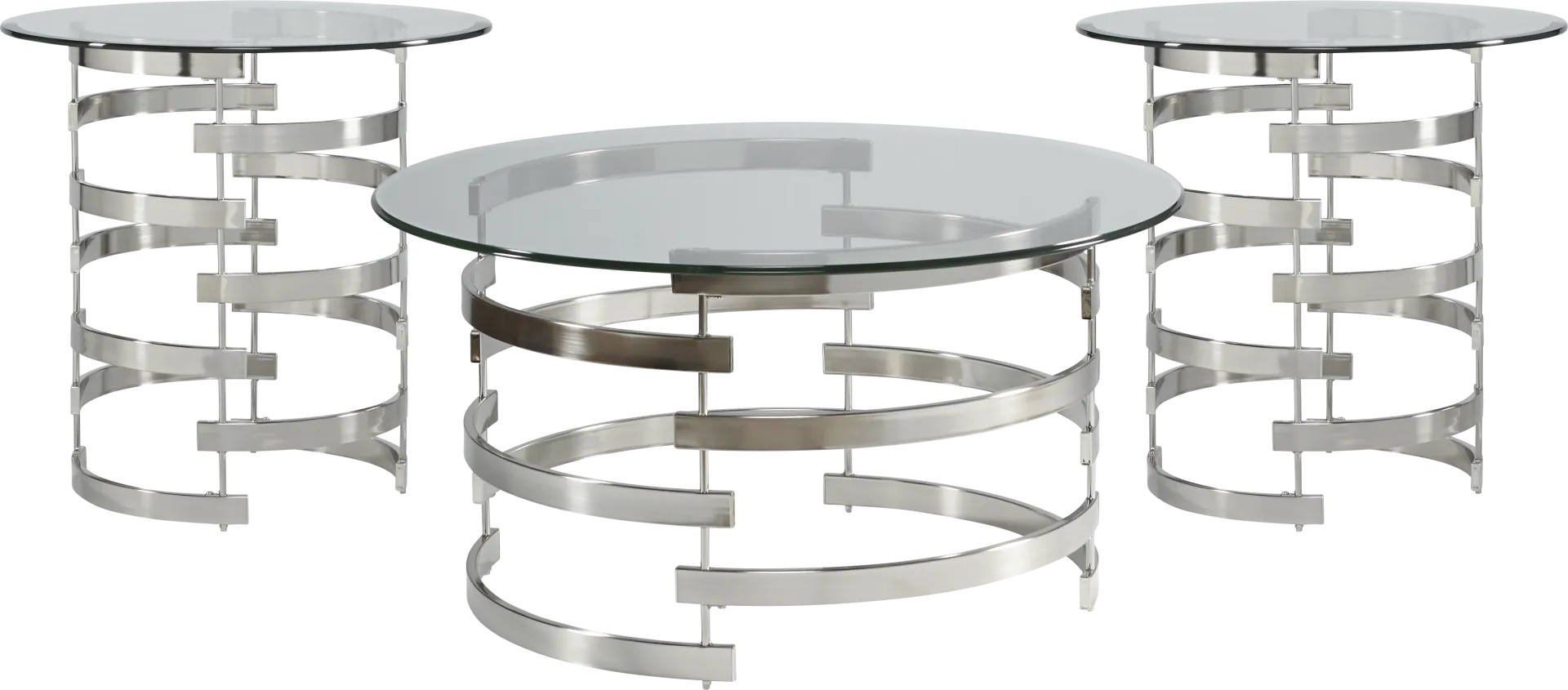 Baylor Metal 3 Pc Table Set - Image 1