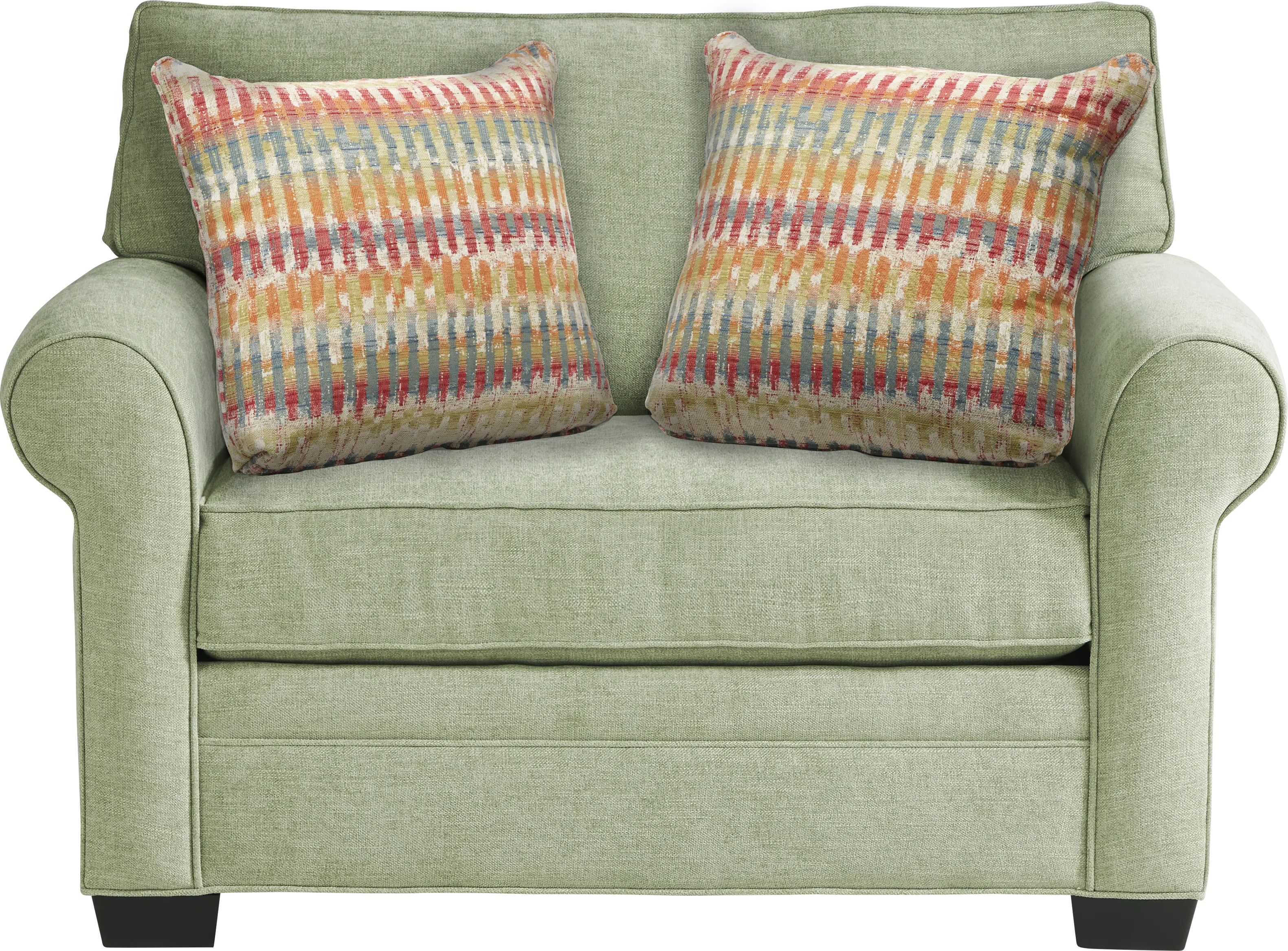 Bellingham Celadon Textured Chenille Gel Foam Sleeper Chair - Thumbnail - Image 1