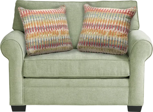 Bellingham Celadon Textured Chenille Chair