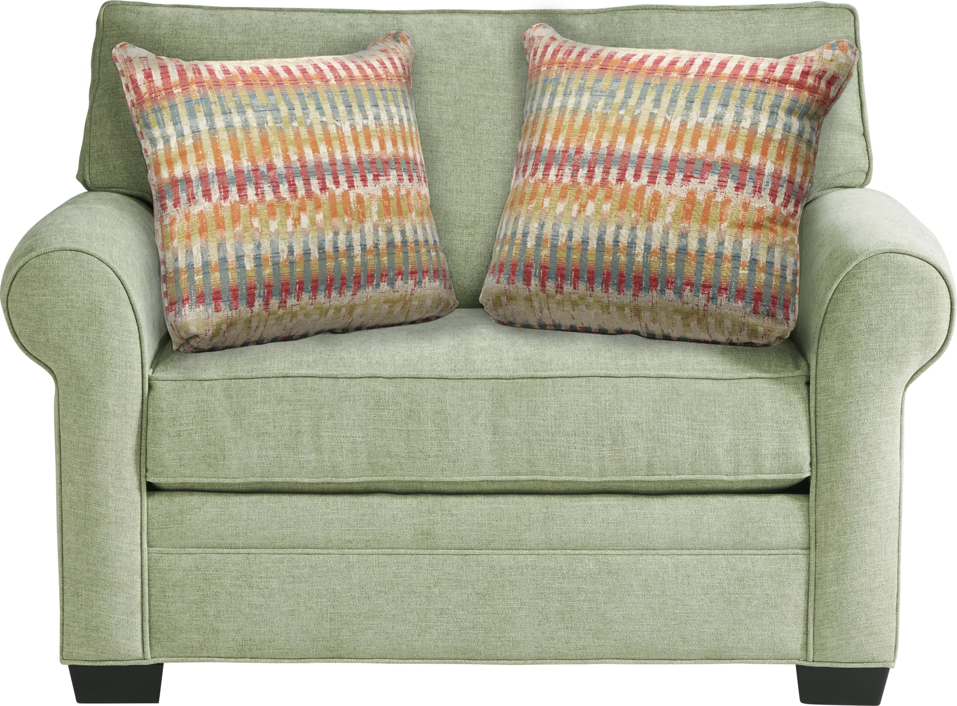 Bellingham Celadon Textured Chenille Sleeper Chair - Image 1