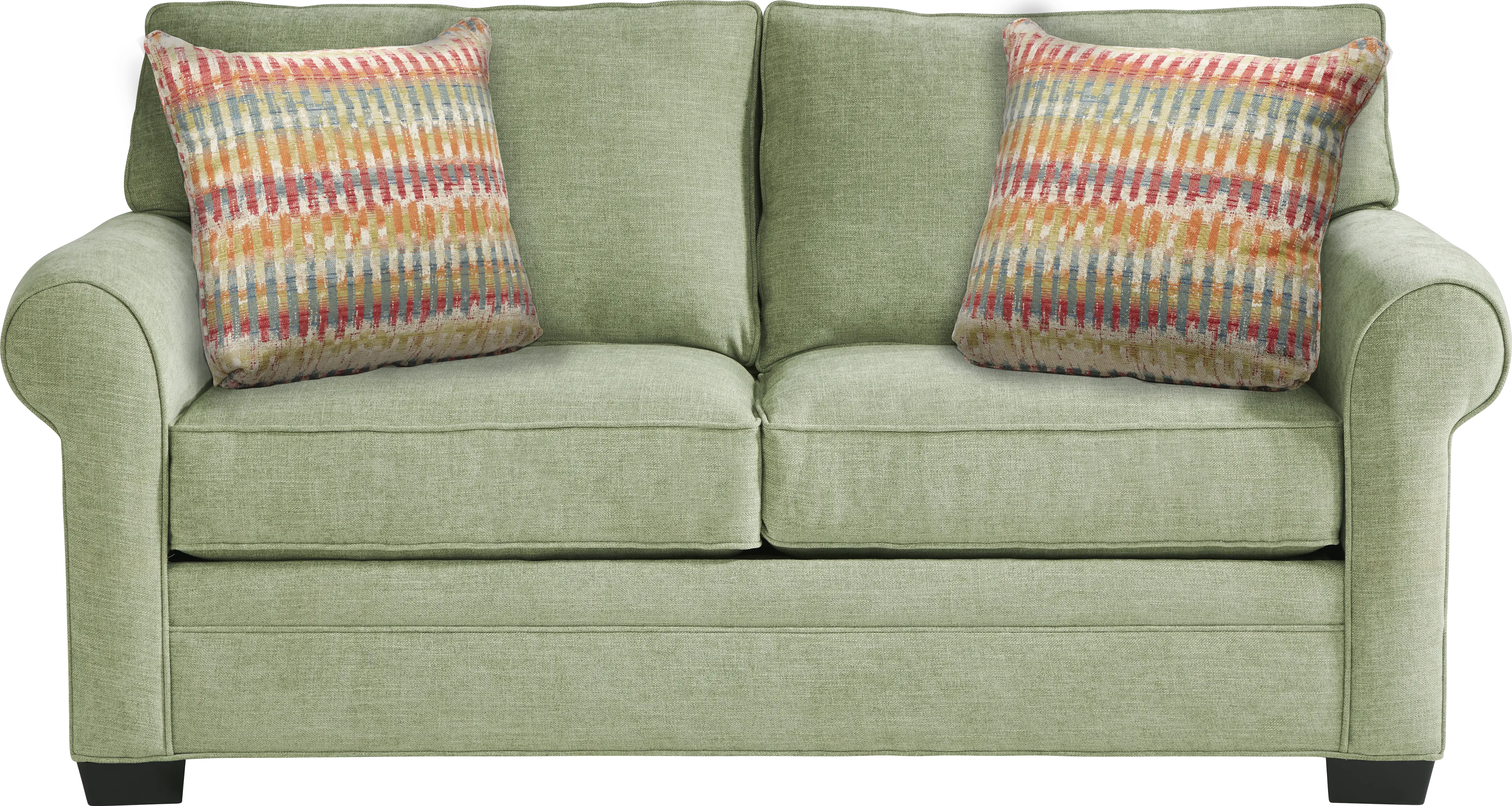 Bellingham Celadon Textured Chenille Loveseat - Thumbnail - Image 1