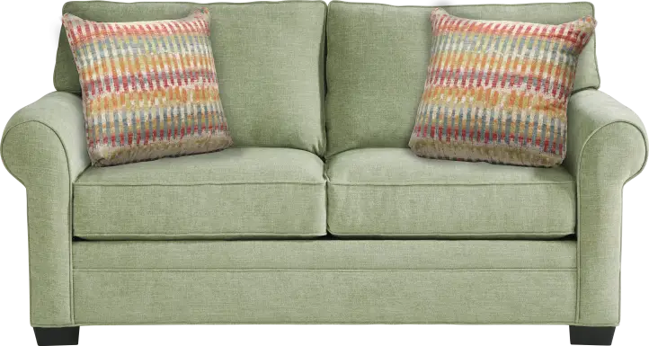 Bellingham Celadon Textured Chenille Loveseat