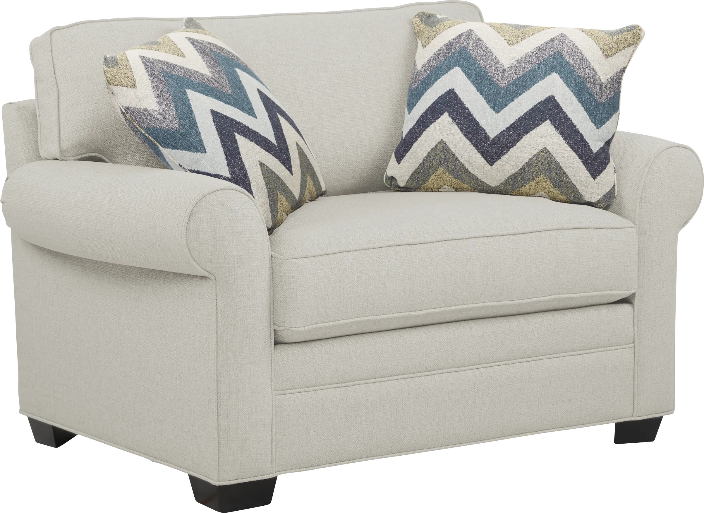 Bellingham Off-White Textured Gel Foam Sleeper Chair - Thumbnail - Image 1