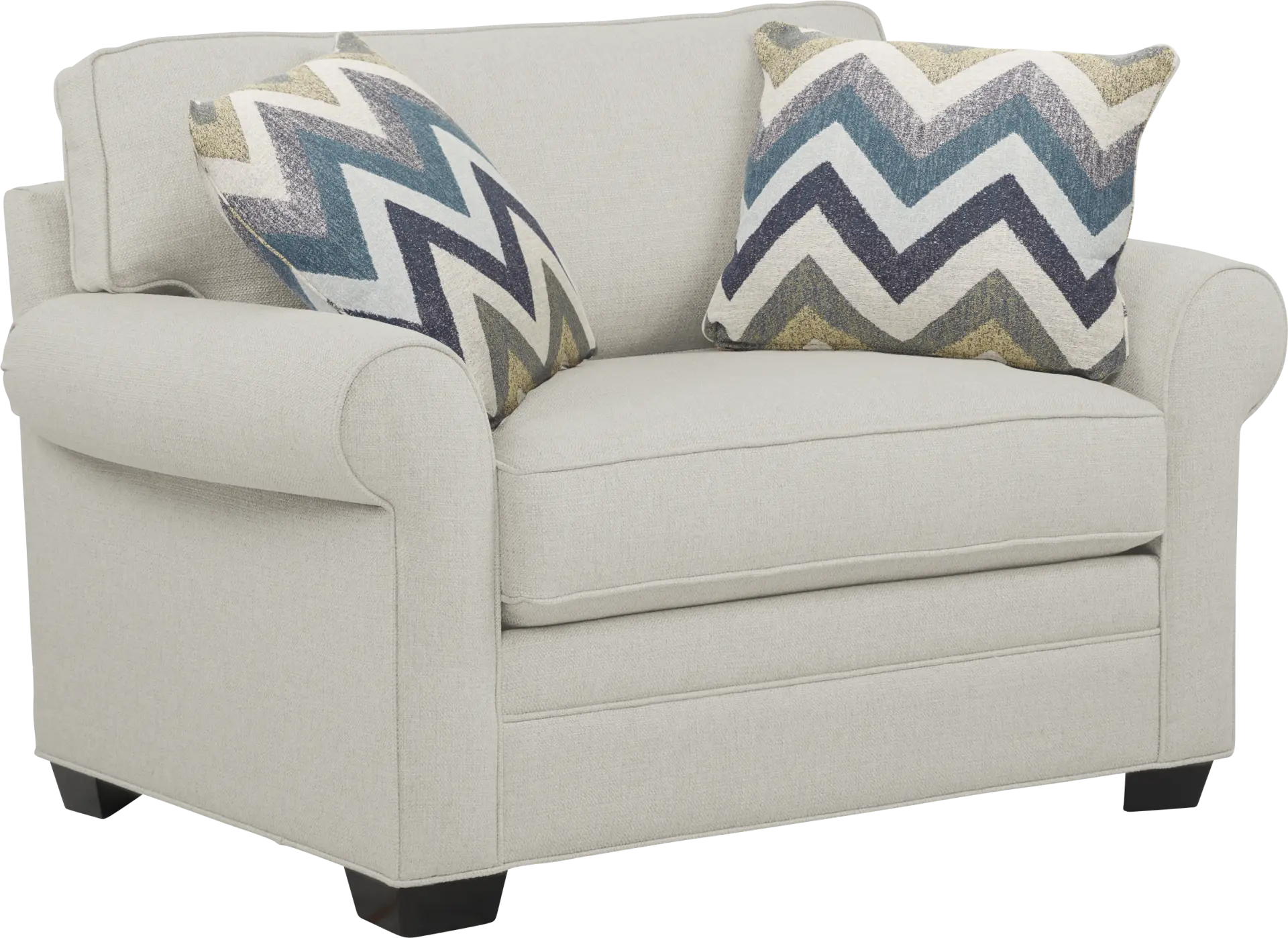 Bellingham Off-White Textured Sleeper Chair