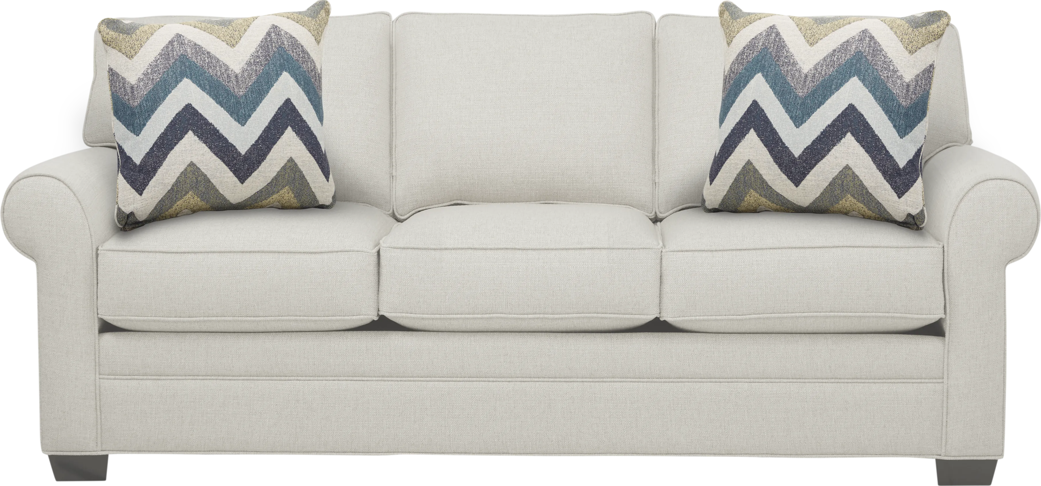 Bellingham Off-White Textured Sleeper Sofa - Thumbnail - Image 1
