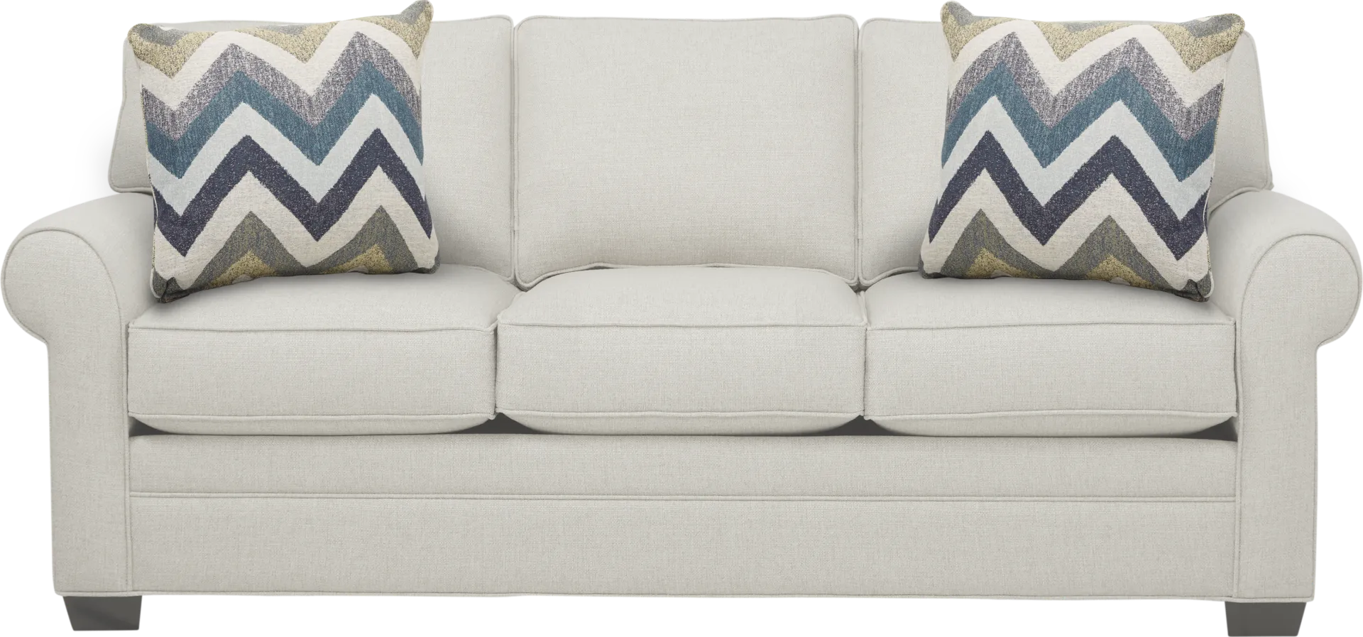 Bellingham Off-White Textured Sleeper Sofa - Image 1