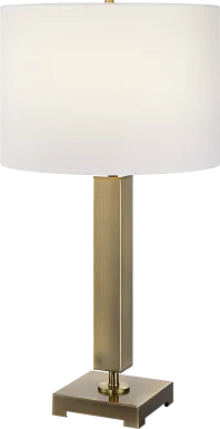 Athena Road Brass Lamp