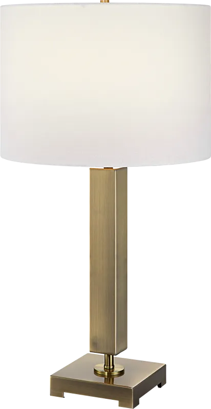 Athena Road Brass Lamp