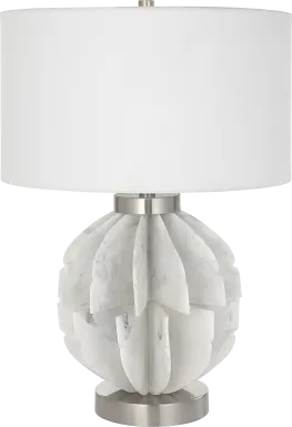 Maverick Island White Lamp