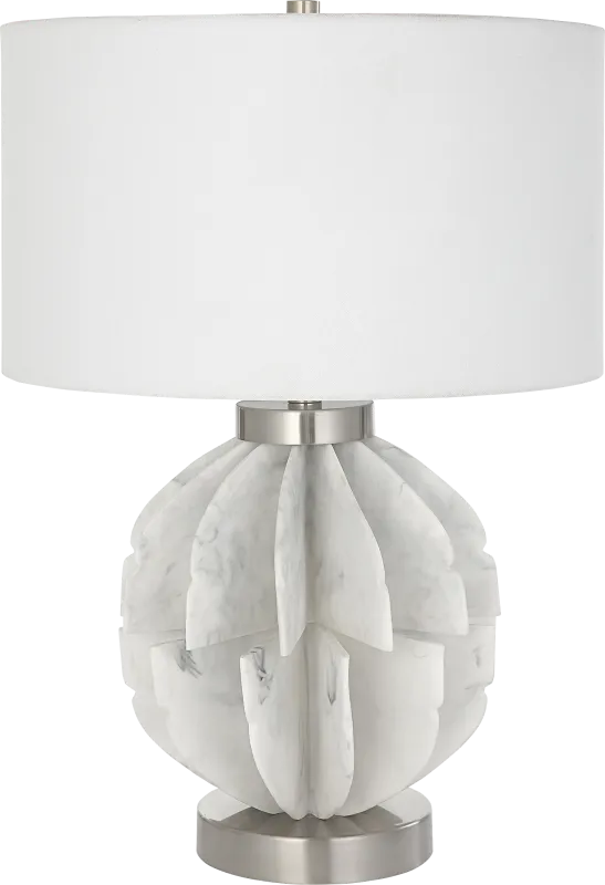 Maverick Island White Lamp