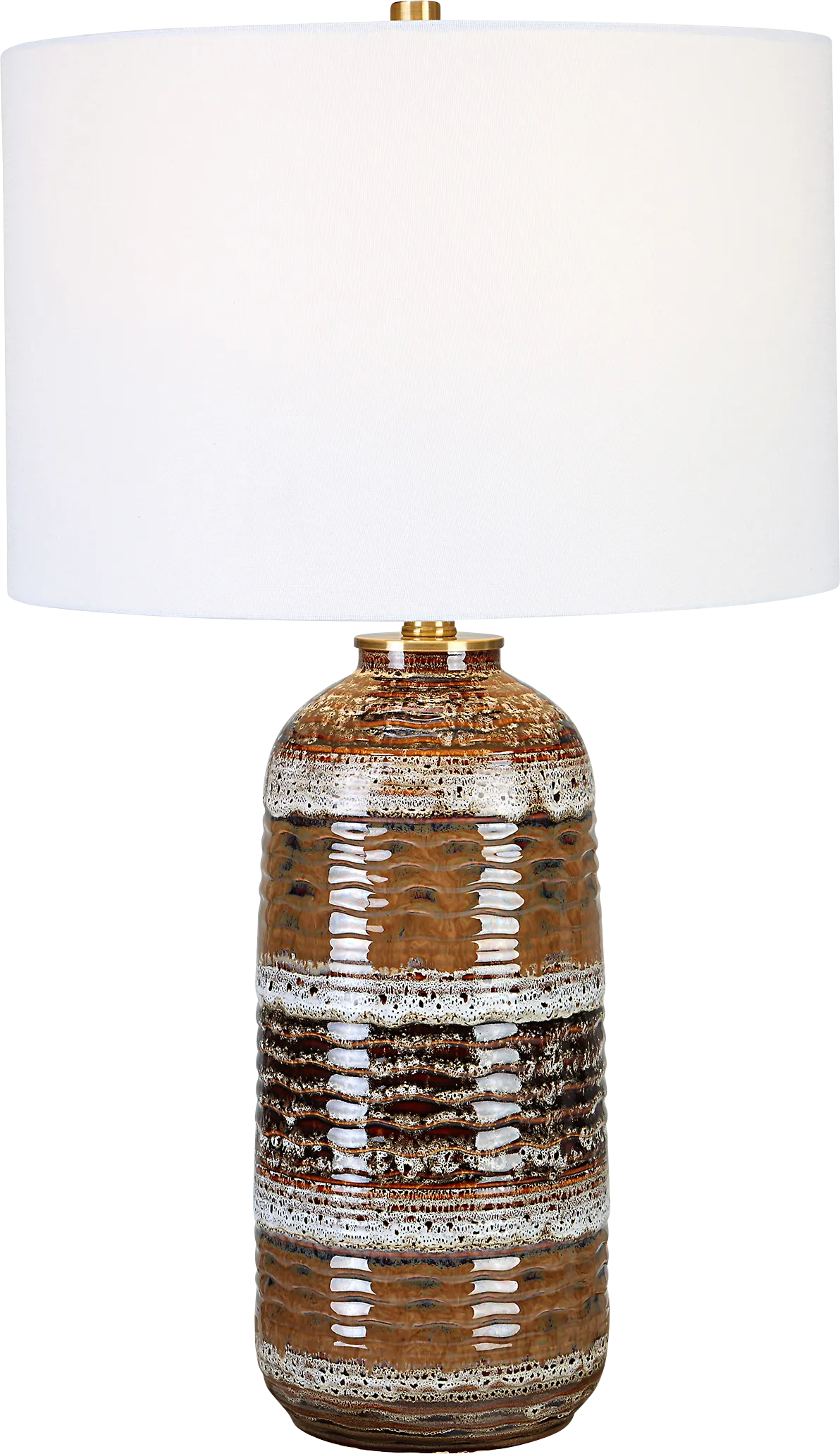 Caleb Reef Brown Lamp - Image 1