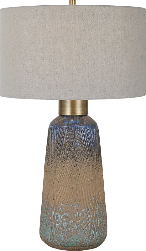 Silas Loop Blue Lamp