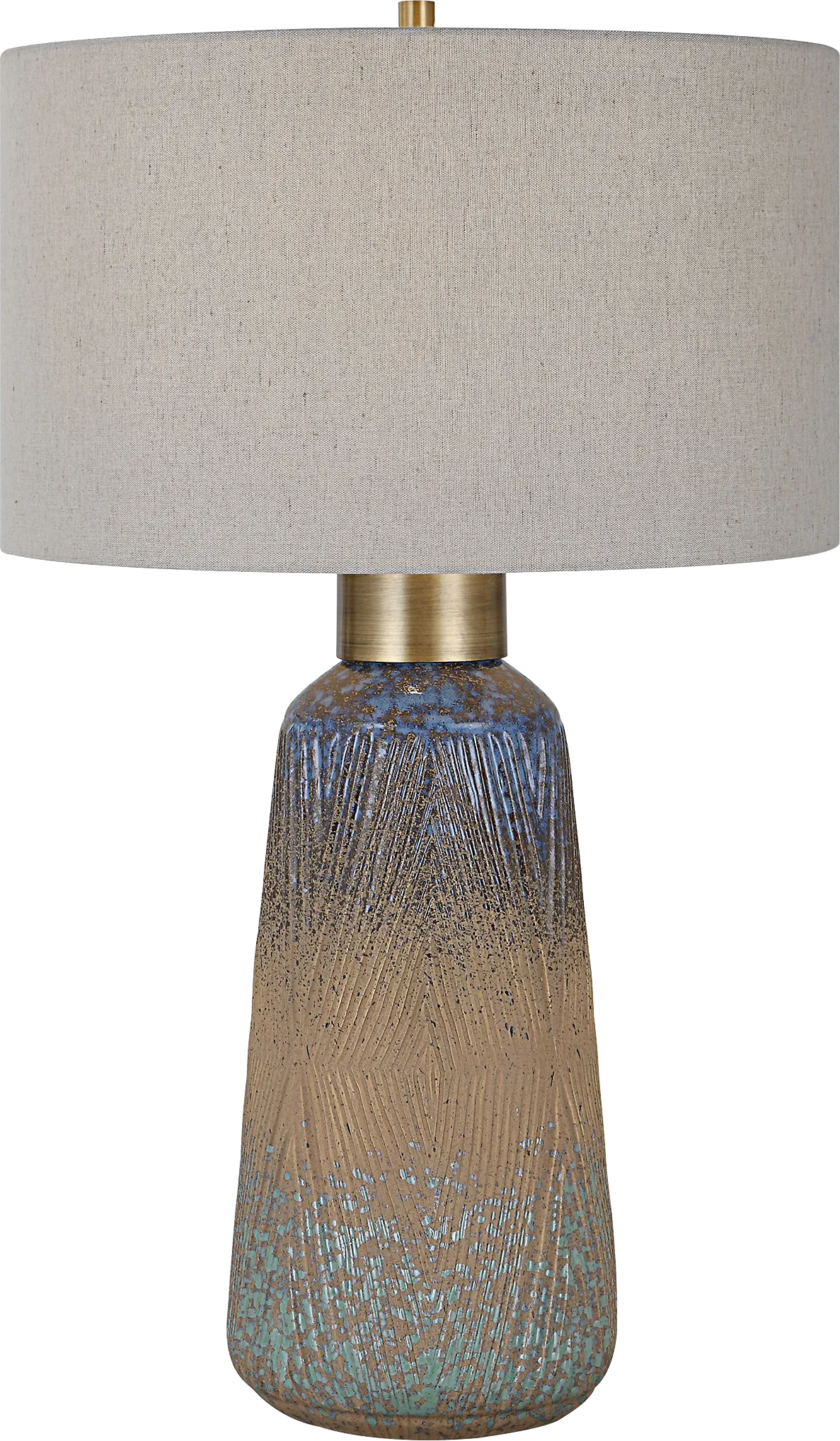 Silas Loop Blue Lamp - Image 1