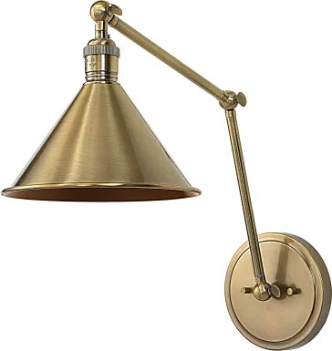 Eliana Lane Brass Sconce