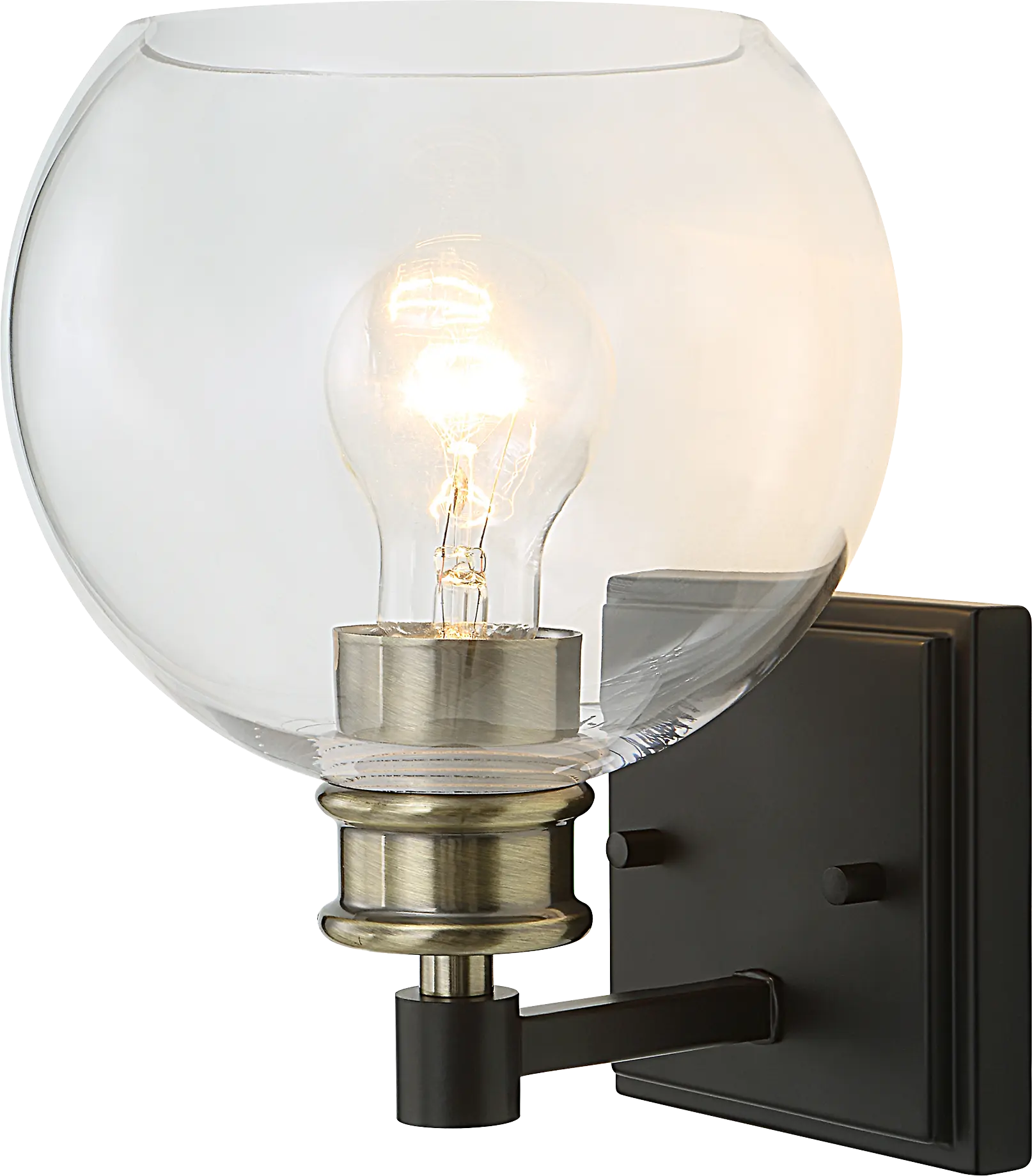 Nora Gate Black Sconce