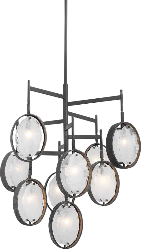 Taluga Edge Bronze Chandelier
