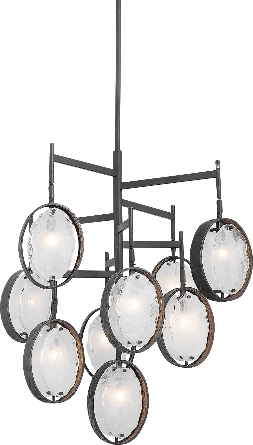 Taluga Edge Bronze Chandelier