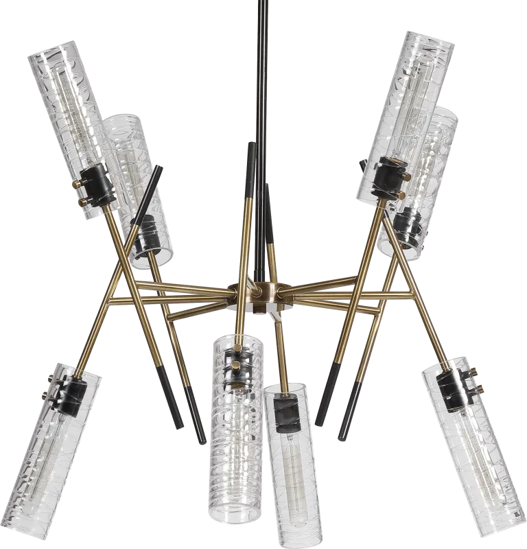 Jaxon Oaks Brass Chandelier