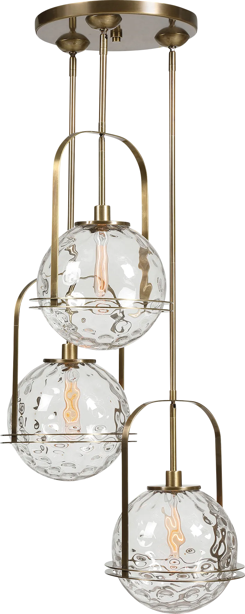 Mila Sea Brass Chandelier
