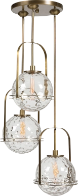 Mila Sea Brass Chandelier