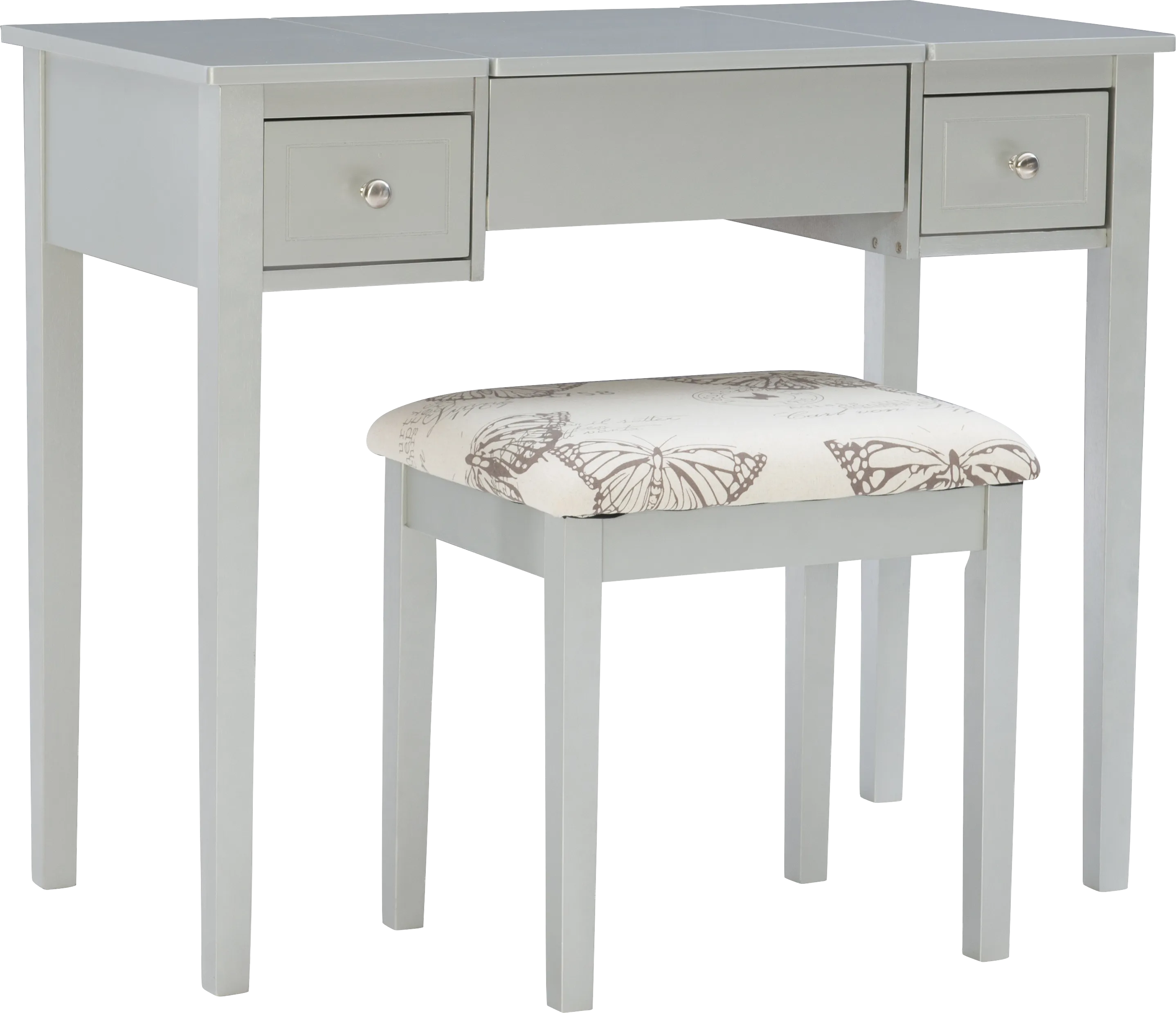 Larkbunting Gray Vanity Set - Thumbnail - Image 1