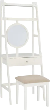 Kanawha White Vanity Set