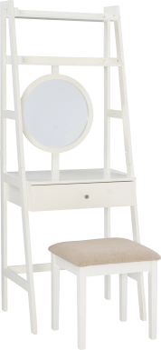 Kanawha White Vanity Set