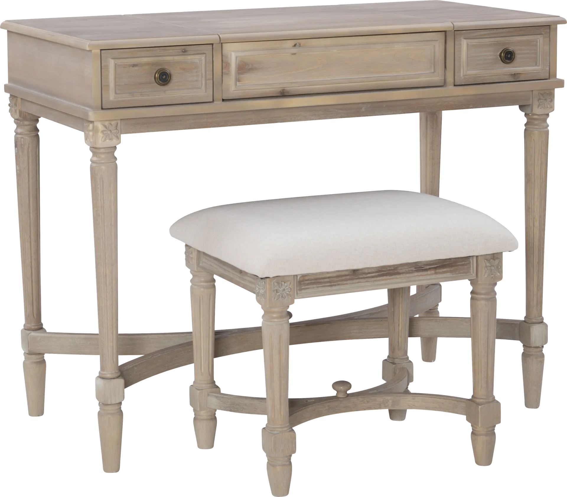 Quackenboss Brown Vanity Set - Image 1