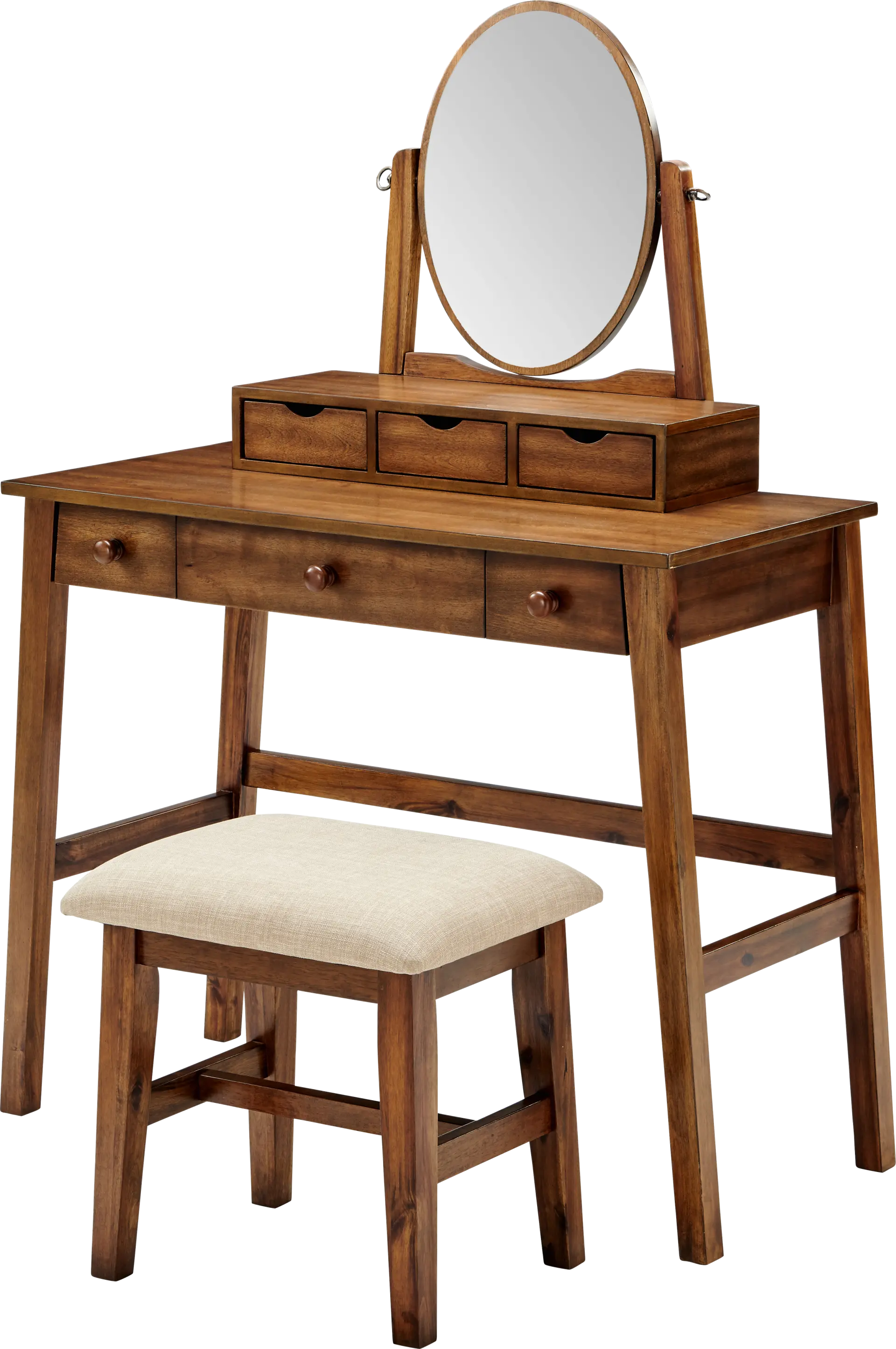 Varnum Brown Vanity Set