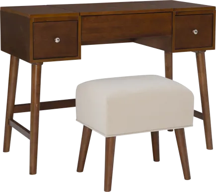 Verplanck Brown Vanity Set