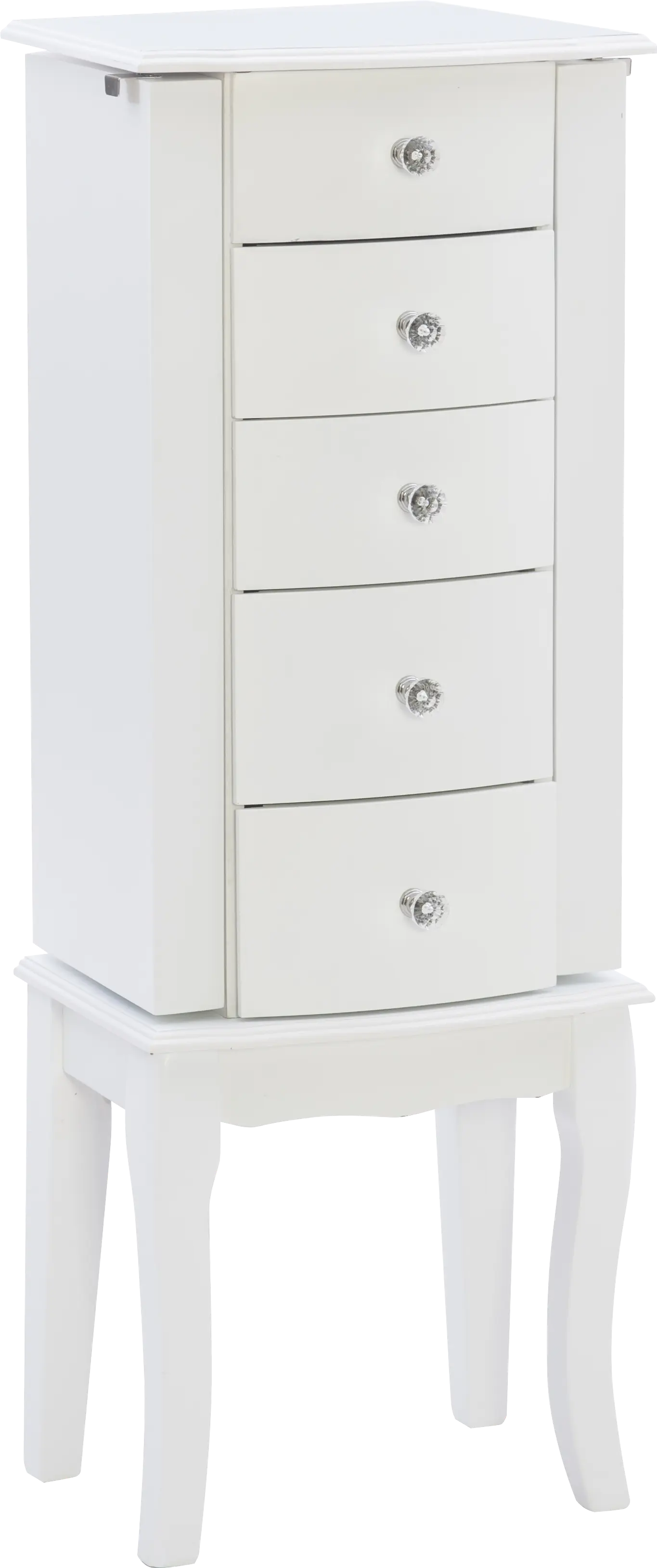 Howison White Jewelry Armoire