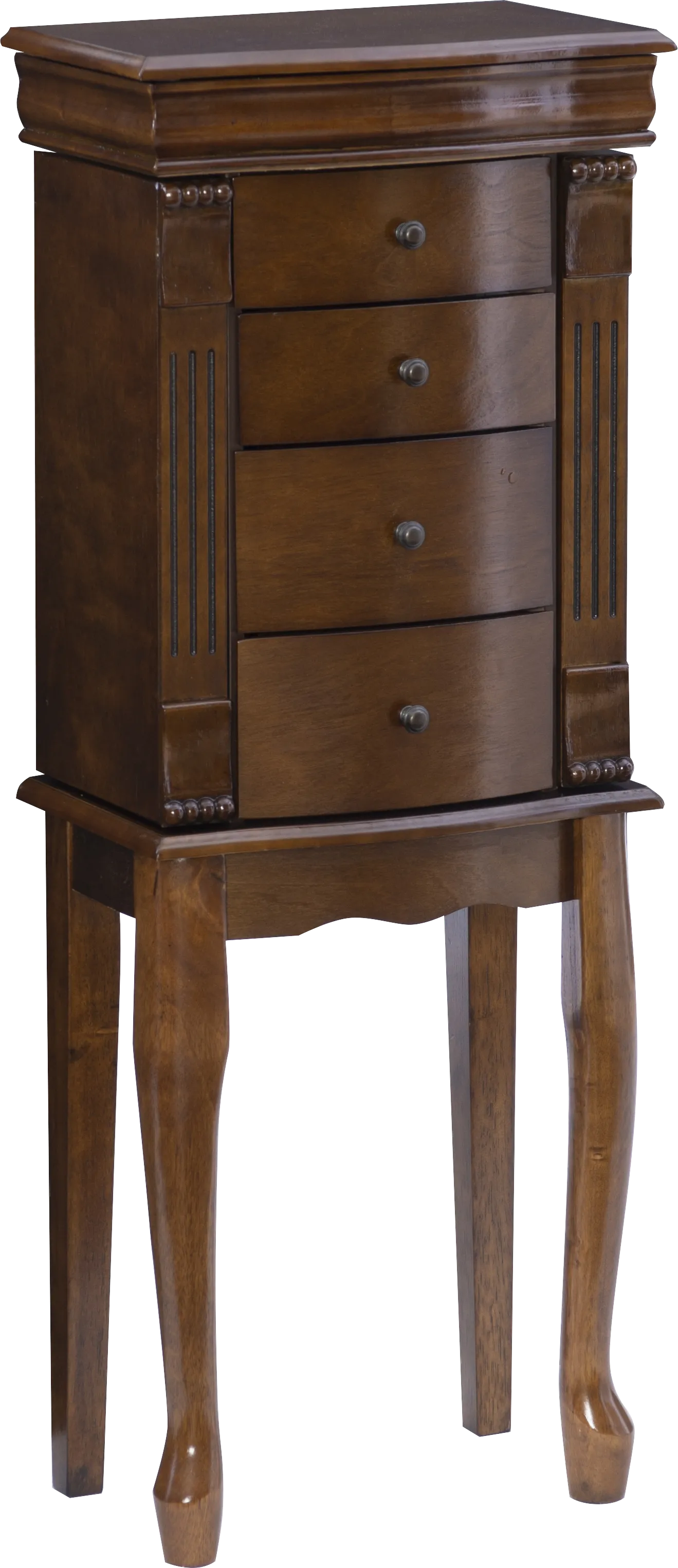 Lackyland Brown Jewelry Armoire - Image 1