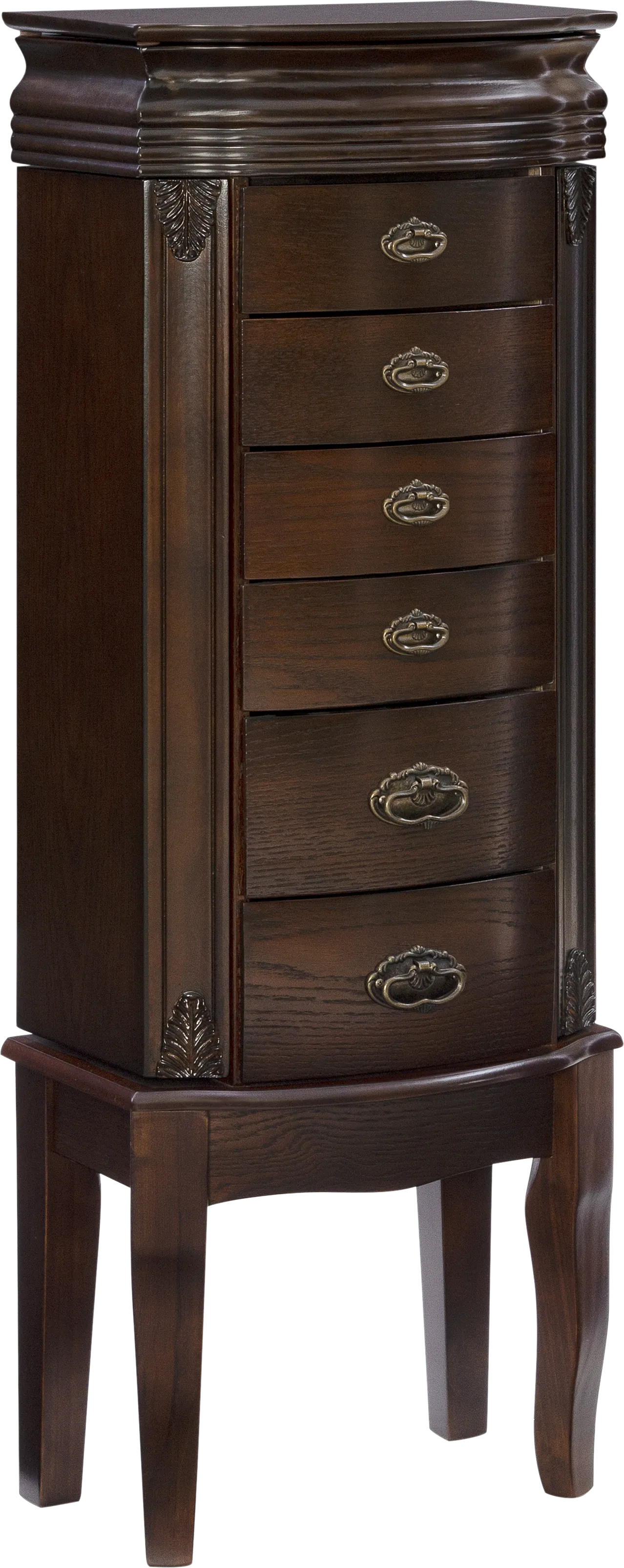 Jonquill Brown Jewelry Armoire - Image 1