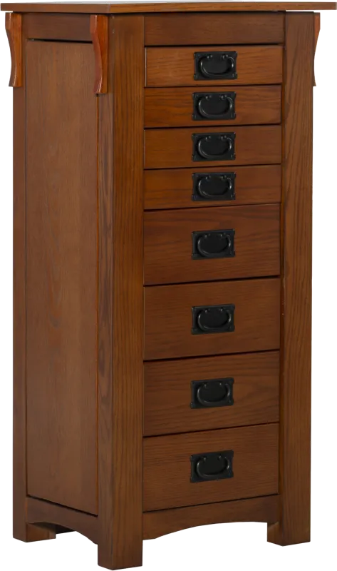 Alvina Brown Jewelry Armoire