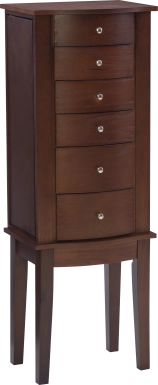 Chipco Brown Jewelry Armoire