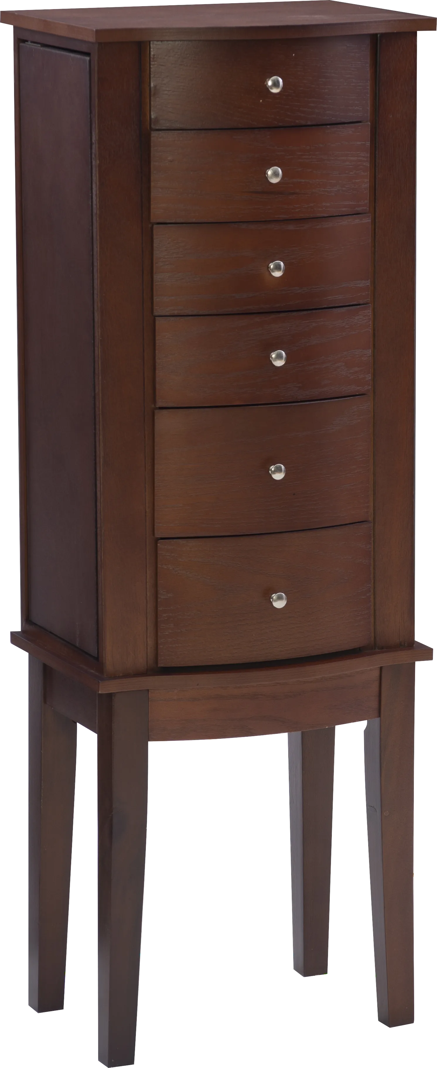 Chipco Brown Jewelry Armoire - Image 1