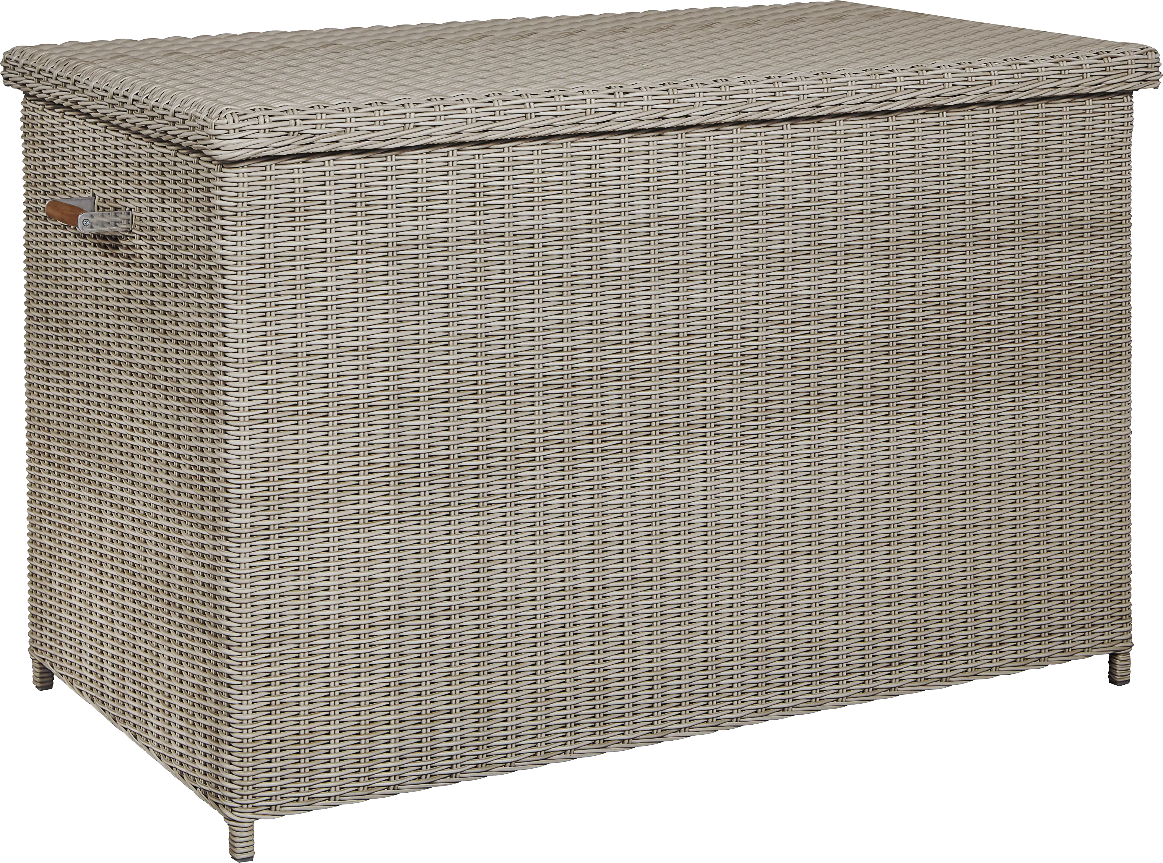 Patmos Gray Outdoor Cushion Storage Box - Thumbnail - Image 1